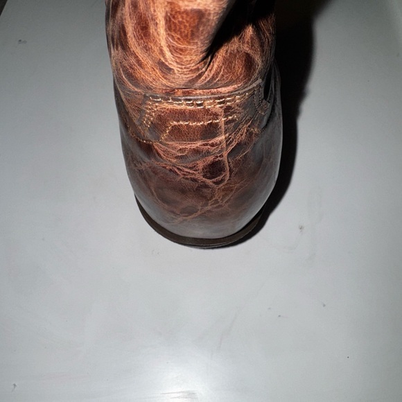 Cavender's Embroidered Western Brown Heeled Boots Size 8 EUC - Picture 5 of 15